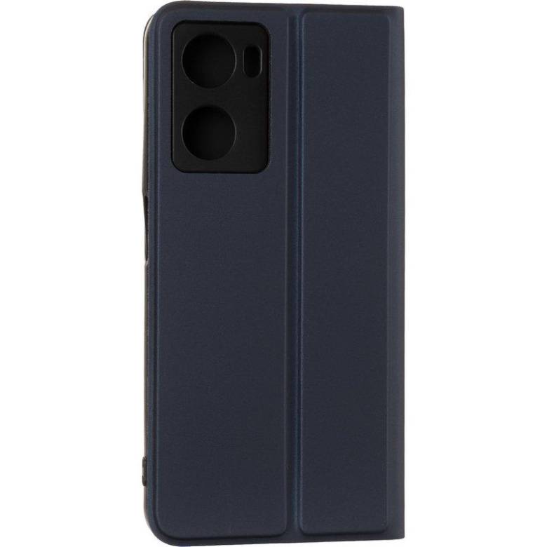 Чохол Fiji Shell для Oppo A57s книжка з магнітом та захистом камери Blue - фото фото фото 3