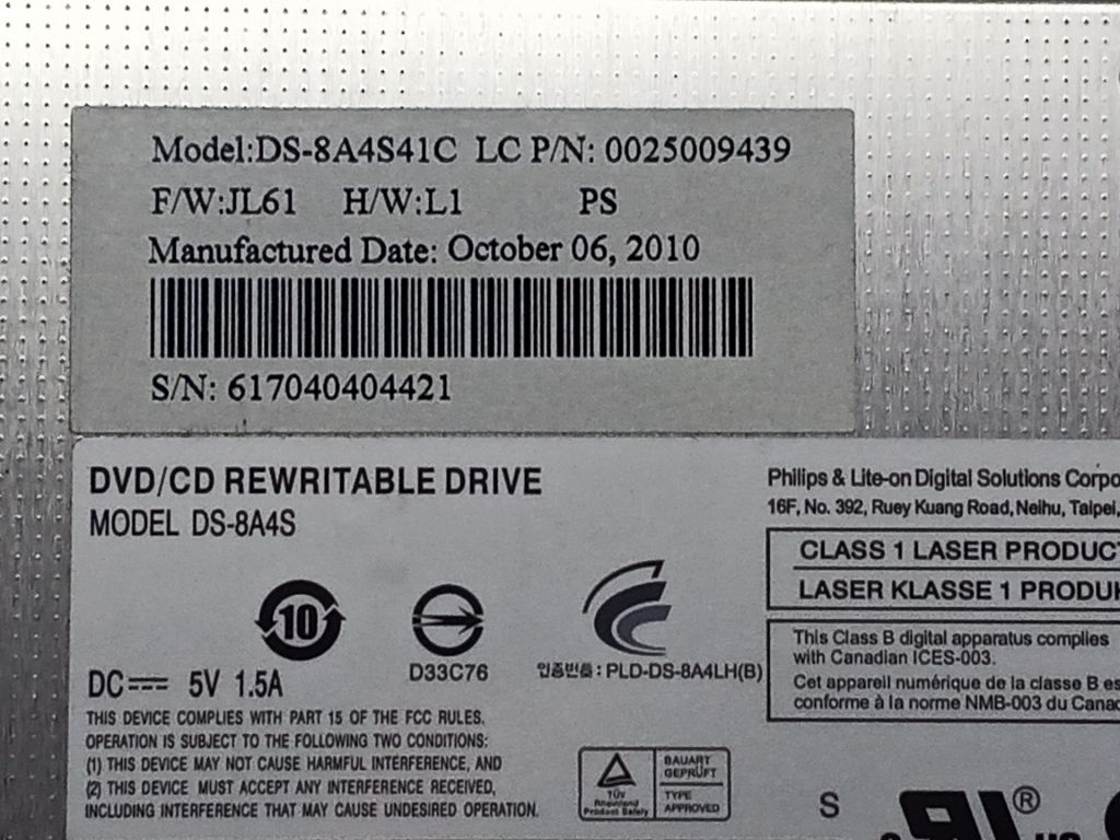 Б/У Привід на Lenovo G550 - фото фото фото 3