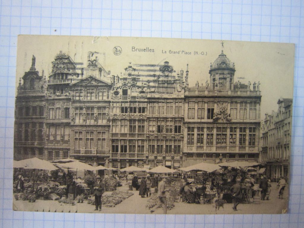 ЕВРОПА. БРЮСЕЛЬ 1919 Г - фото фото фото 0