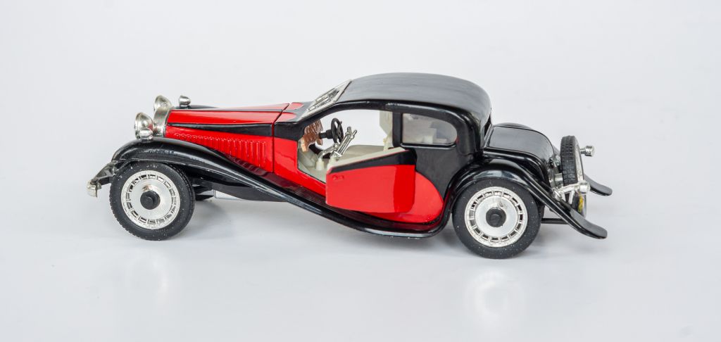 1:43 Bugatti Royale T50 1932 red-black, RIO #48 Italy - фото фото фото 2