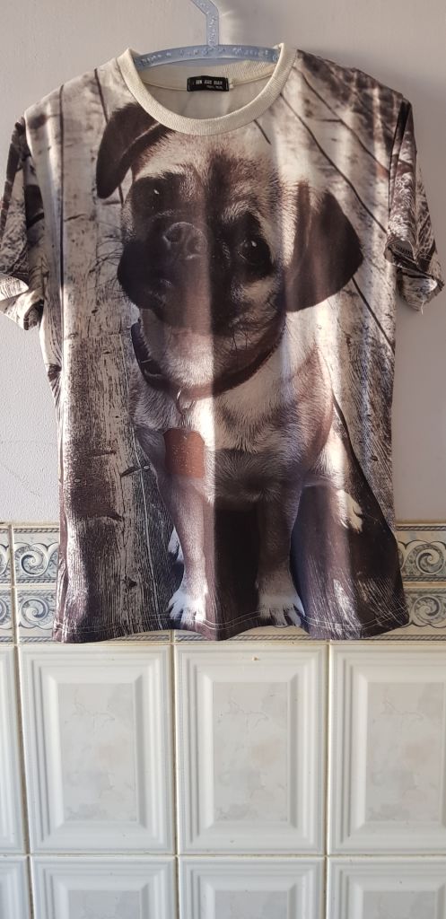 Футболка   (100% polyester, L) б/у - фото фото фото 0