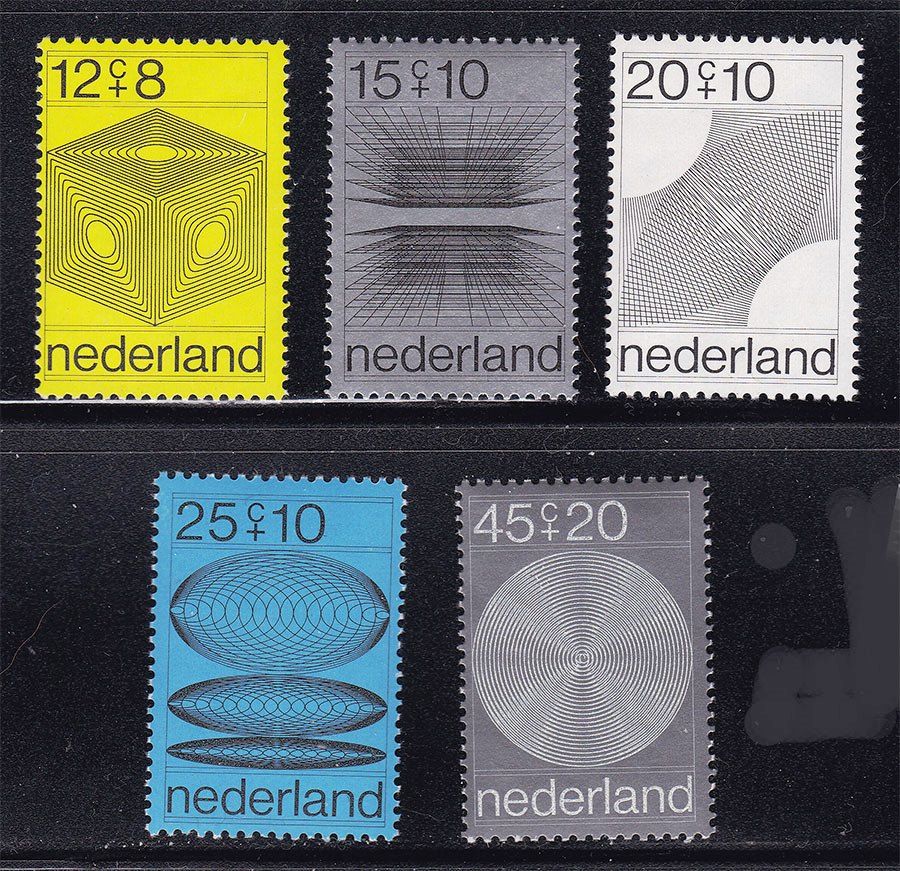 Нидерланды  1970 г  г  MNH  - серия - фото фото фото 0