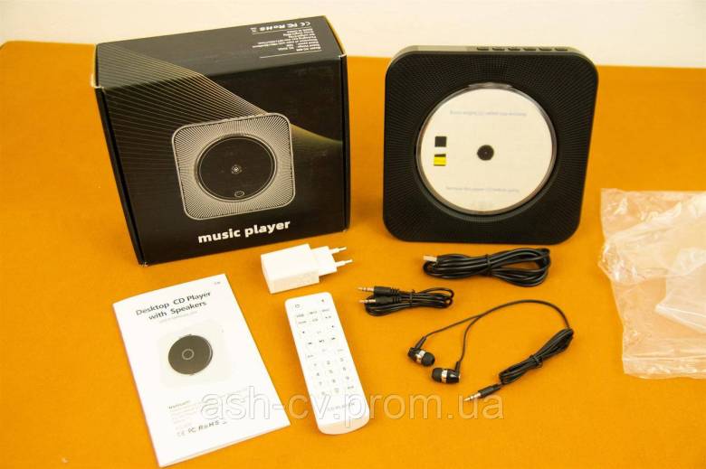 Музичний центр, Wall Mountable, KC-806, CD, Bluetooth, Radio, FM, USB, AUX - фото фото фото 0