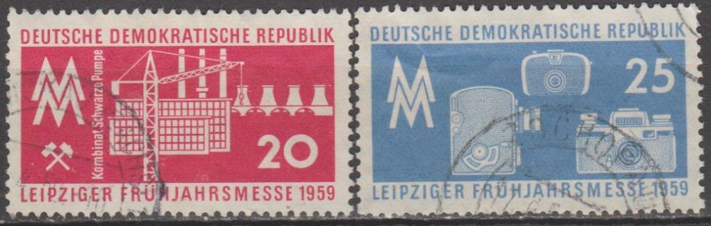 Германия Німеччина ГДР 1959 ярмарка Лейпциг - фото фото фото 0