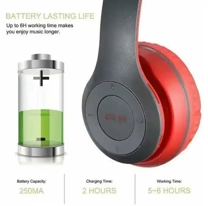 Wireless P 47 Bluetooth, MP3 - фото фото фото 1