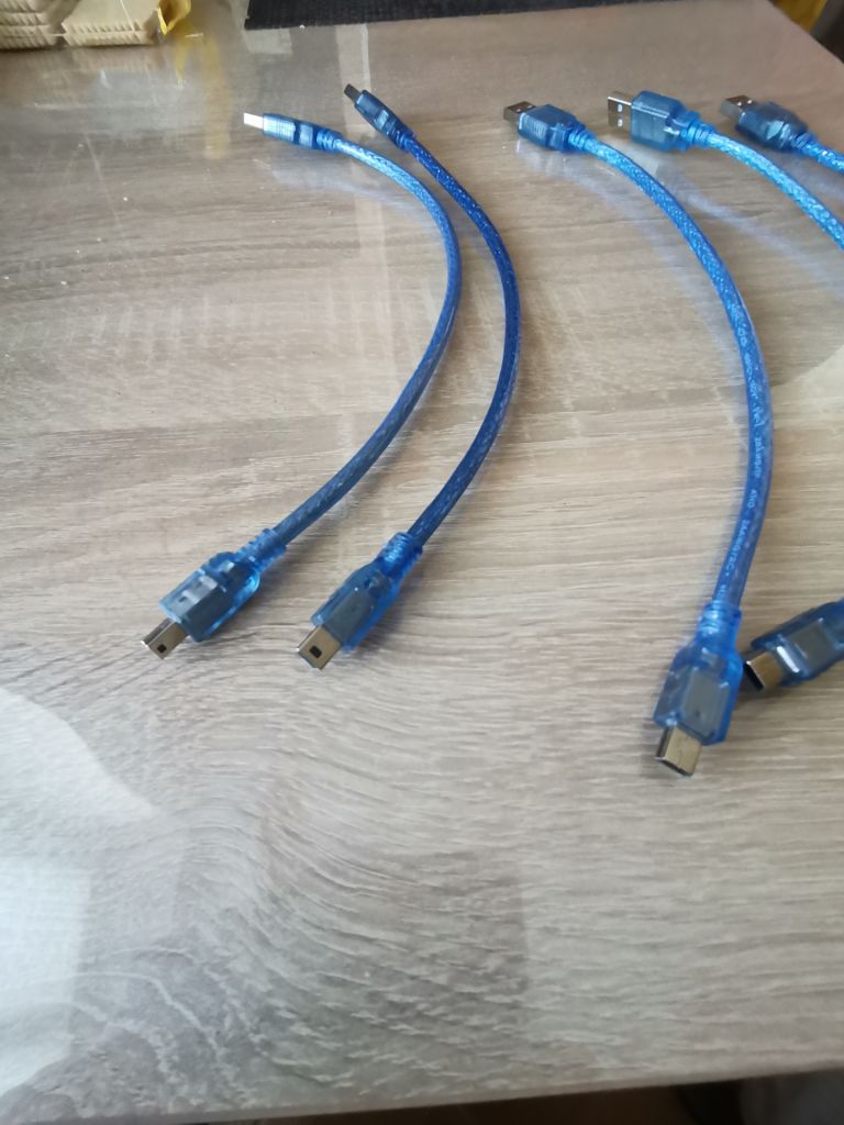 Mini USB кабель для Arduino камеры плеера экранированный 50см - фото фото фото 1