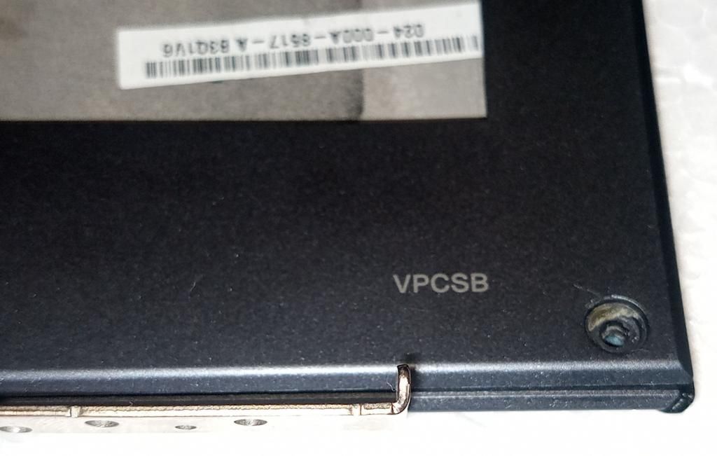 Кришка матриці з ноутбука SONY Vaio PCG-41214M VPCSB - фото фото фото 2