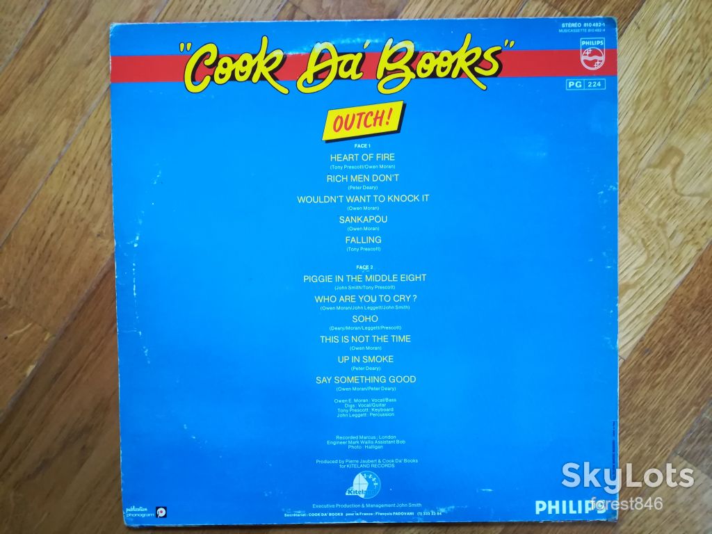Cook da Books-Outch-Ex.+-Франция - фото фото фото 1