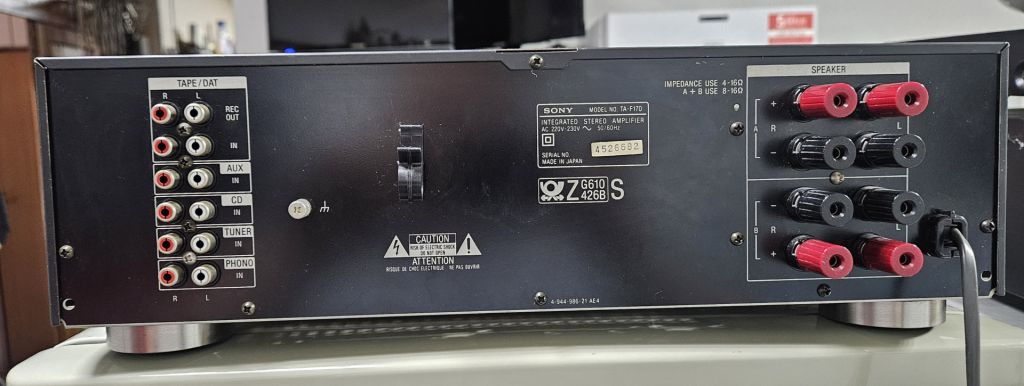 Підсилювач Sony TA-F 170 - фото фото фото 4