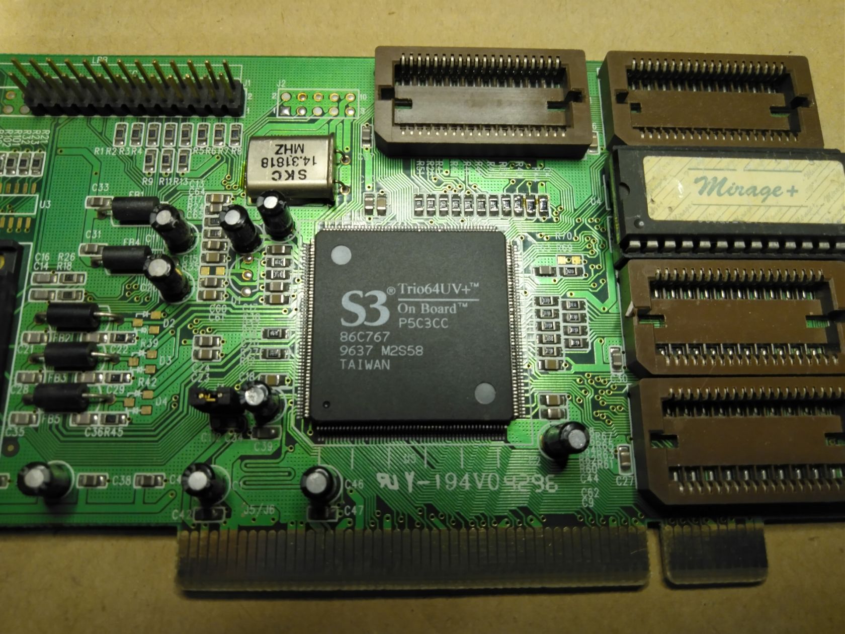 Відеокарта PCI S3 Trio64VU+ - фото фото фото 1