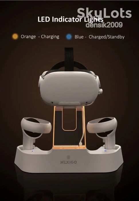 Зарядна станція NexiGo S20 для Oculus / Meta Quest 2. Enhanced - фото фото фото 4