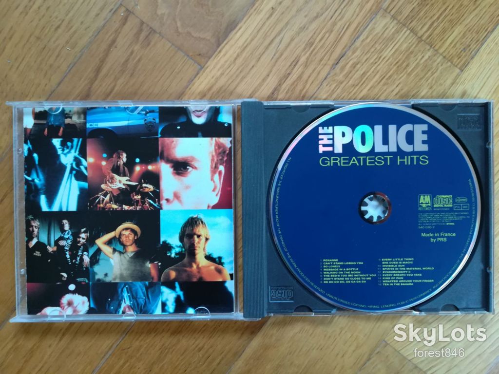 The Police-Greatest hits  (Франція)-состояние: 4+ - фото фото фото 2