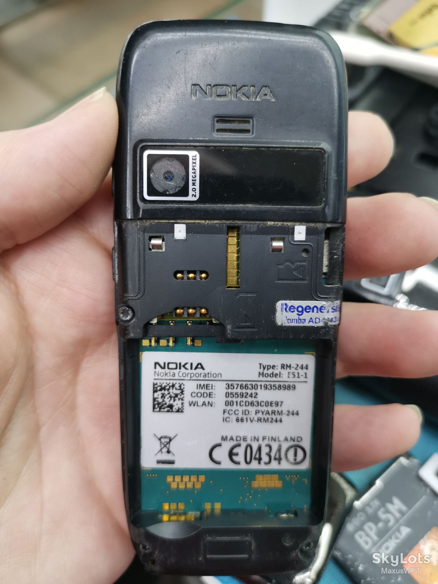 #1388 Sklad Nokia E51 black plus e 51  call black - фото фото фото 1