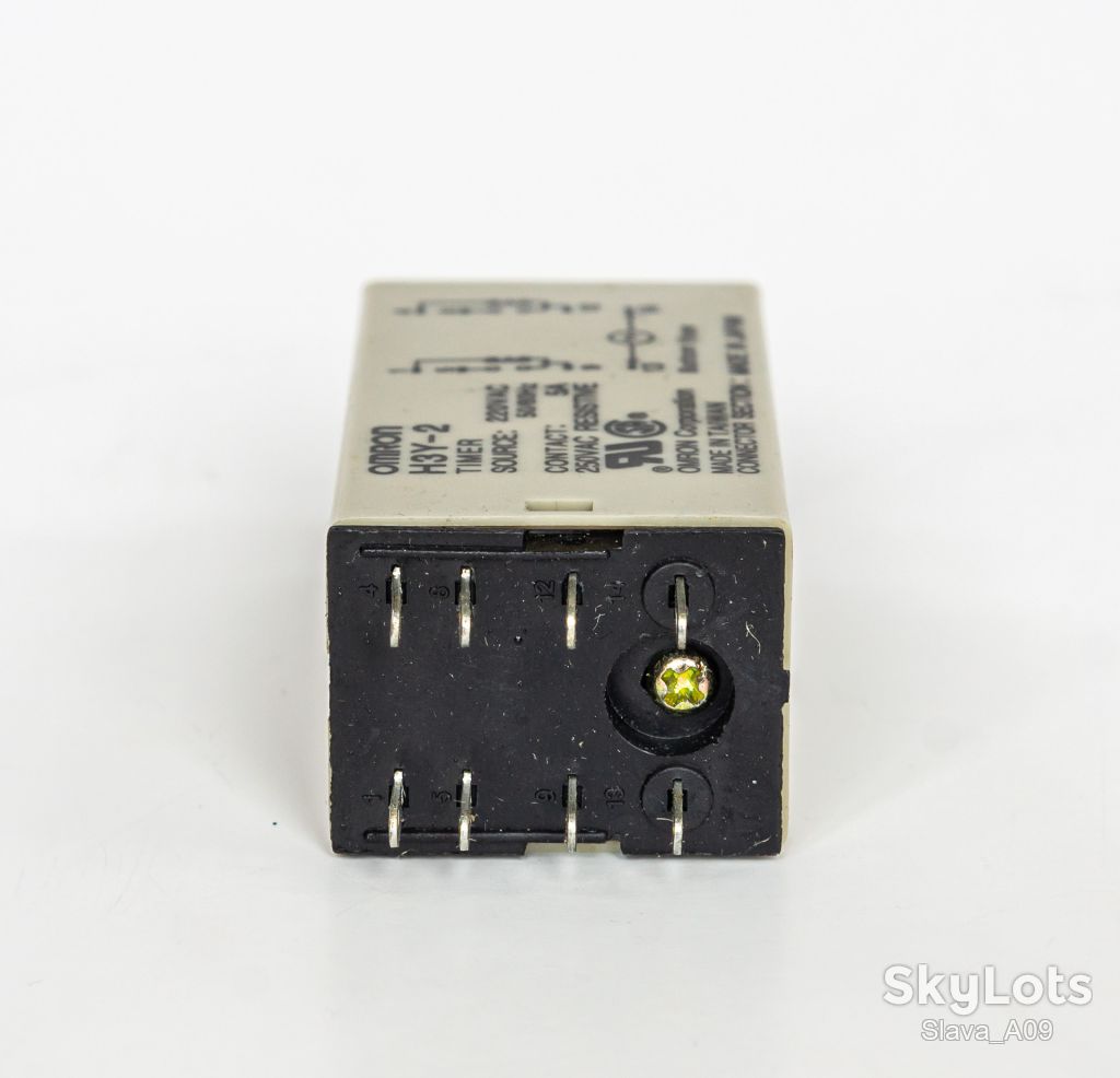 Реле часу Omron H3Y-2 AC220V 30s made in Taiwan - фото фото фото 3