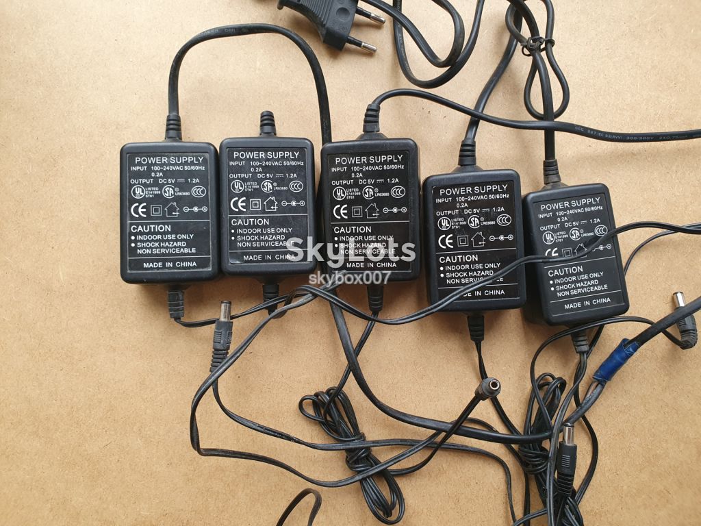 Блоки живлення Power Supply 5V-1.2A   (5шт) №10 - фото фото фото 0
