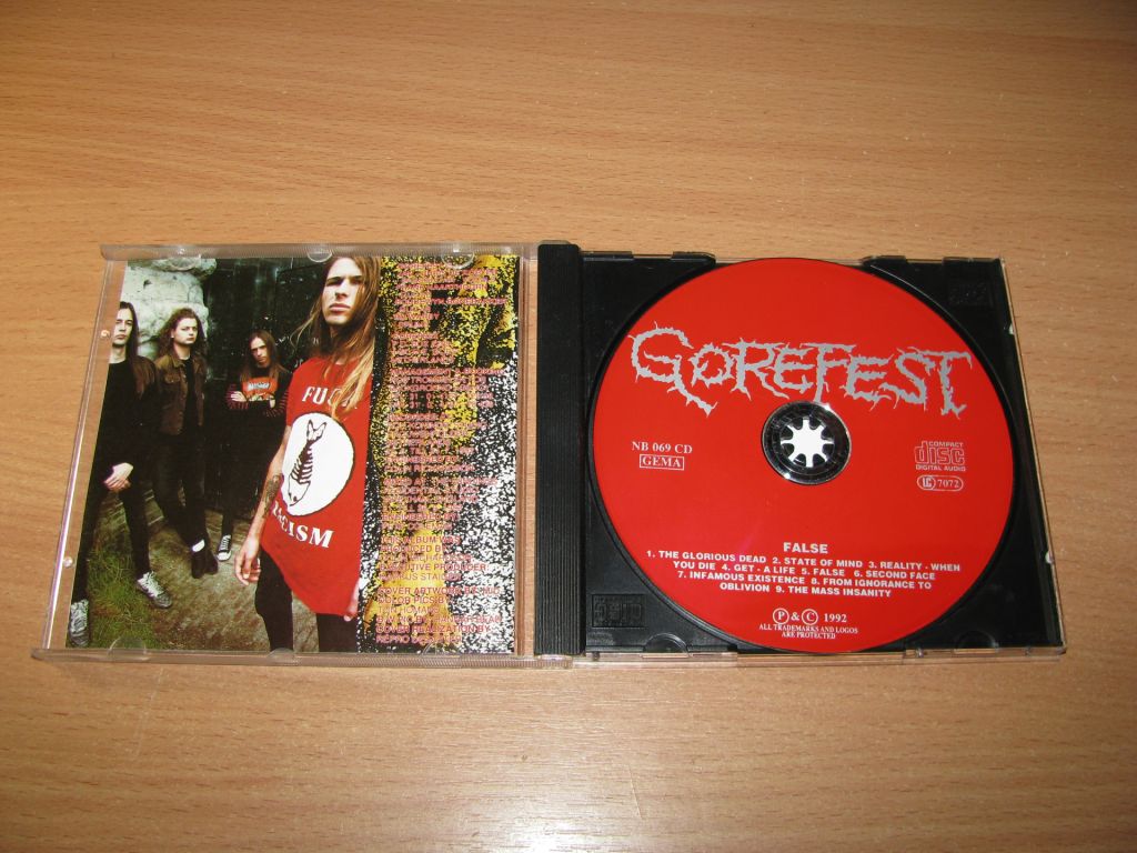GOREFEST - False   (1992 Nuclear Blast 1st press) - фото фото фото 1