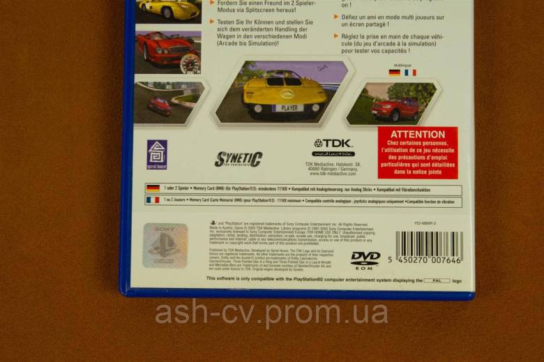 Диск Playstation 2 - World Racing - фото фото фото 3