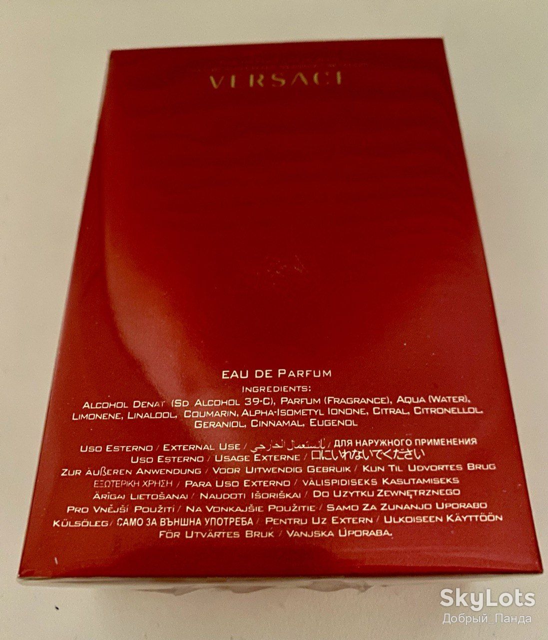 РІДКІСНИЙ БОГЕМНИЙ ПАРФУМ ! VERSACE EROS FLAME ! 100 МЛ ! MADE IN ITALY ! - фото фото фото 5