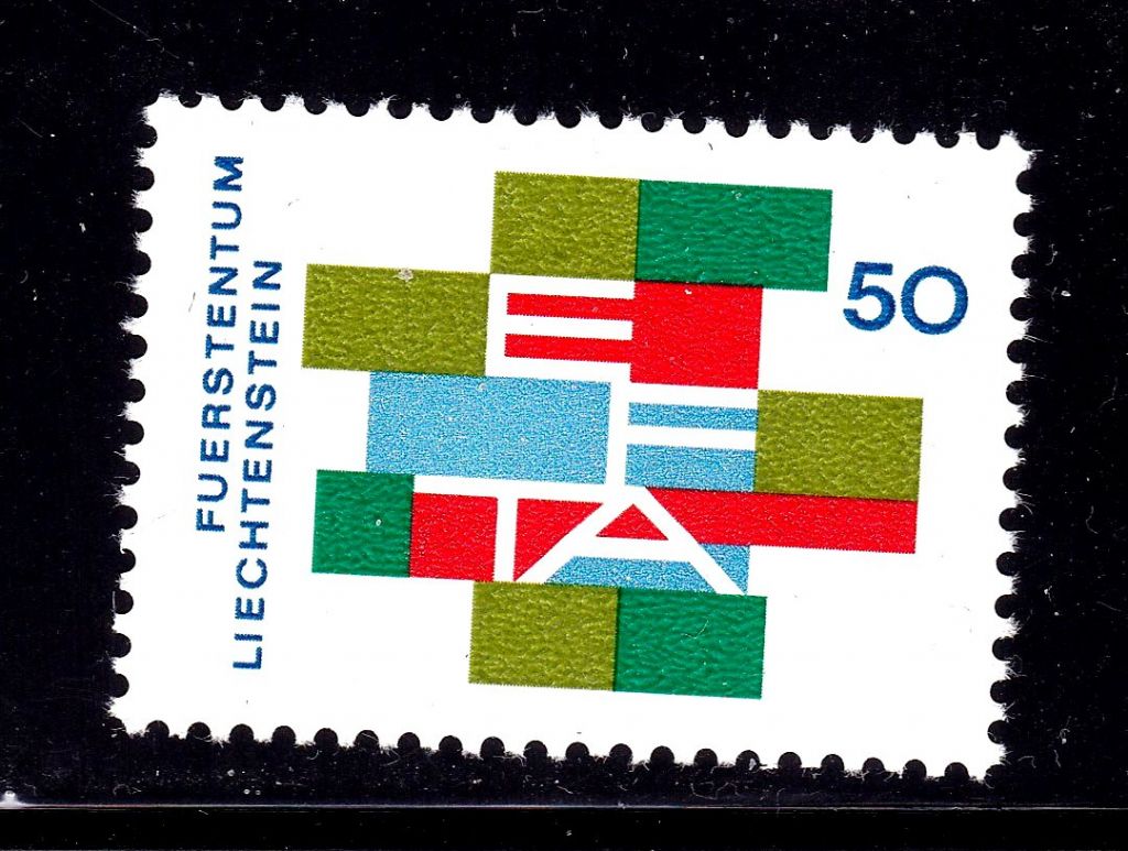 Лихтенштейн  1967 г  MNH - EFTA - фото фото фото 0