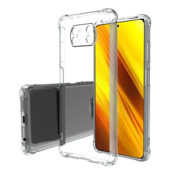 Чохол Fiji Proof для Poco X3 Pro бампер з посиленими бортамиTransparent - фото фото фото 0