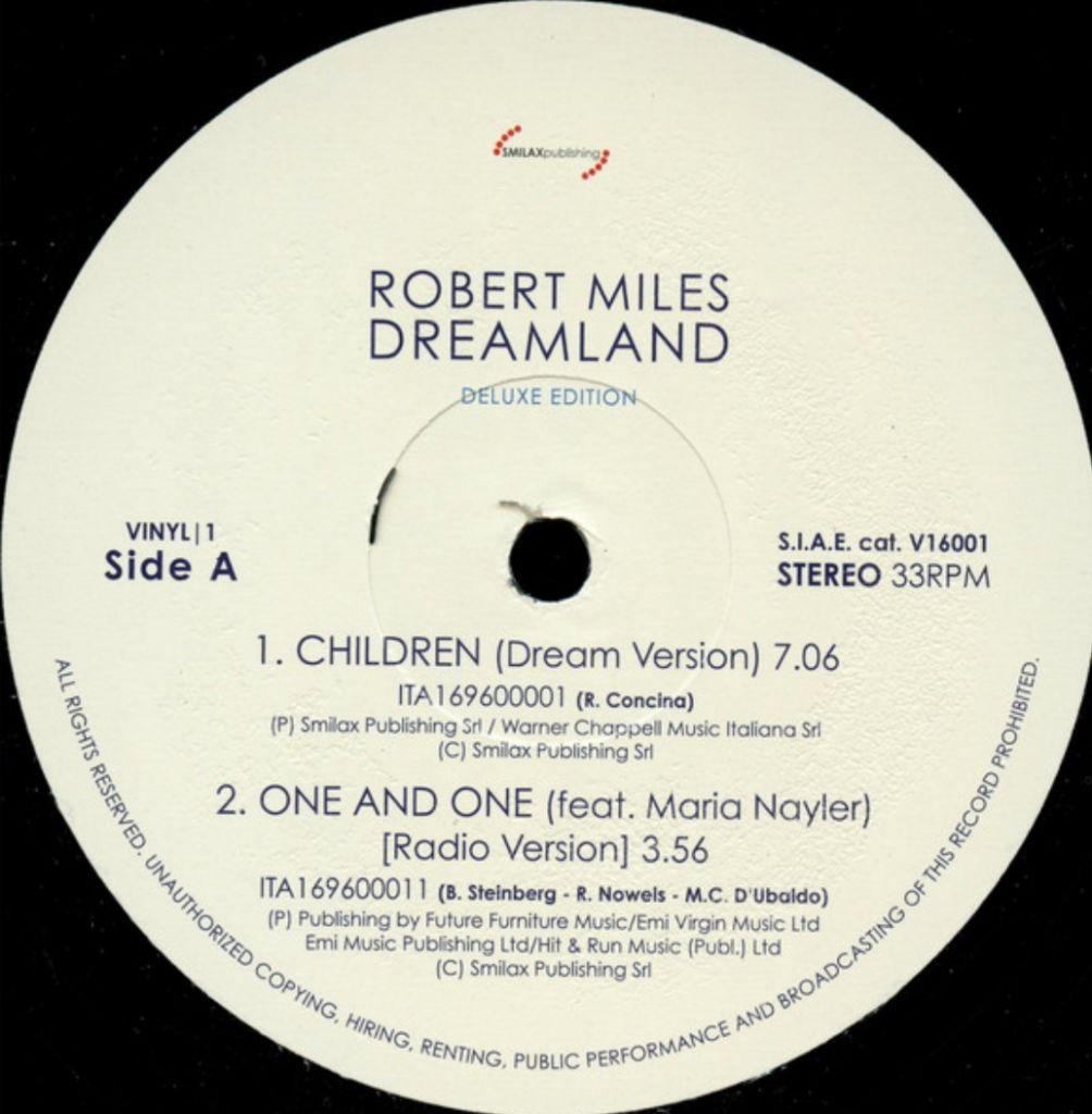 Robert Miles - Dreamland - 1996.   (2LP). 12 + CD. Vinyl. Пластинки. Italy. S/S - фото фото фото 6