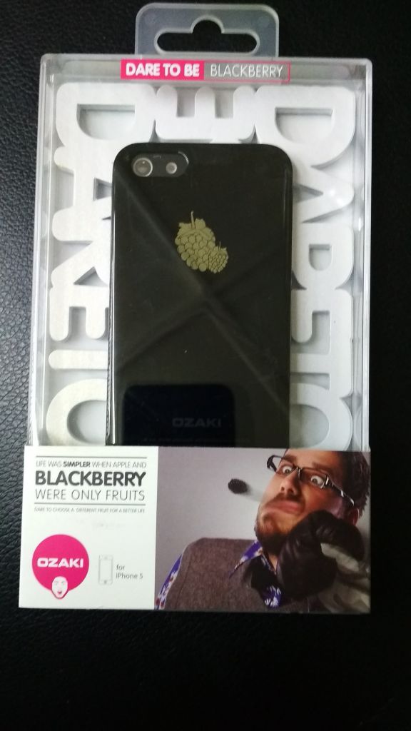 Чехол Ozaki O!coat Fruit Blackberry для iPhone 5/5S/SE - фото фото фото 0