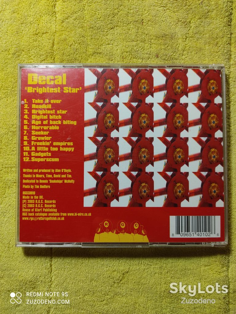 CD  Decal – Brightest Star 2003 - фото фото фото 5