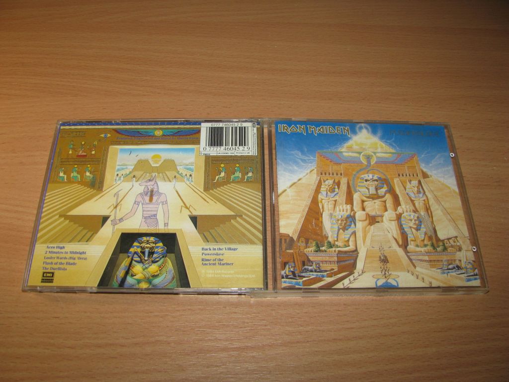 IRON MAIDEN - Powerslave   (1984 EMI UK) - фото фото фото 0