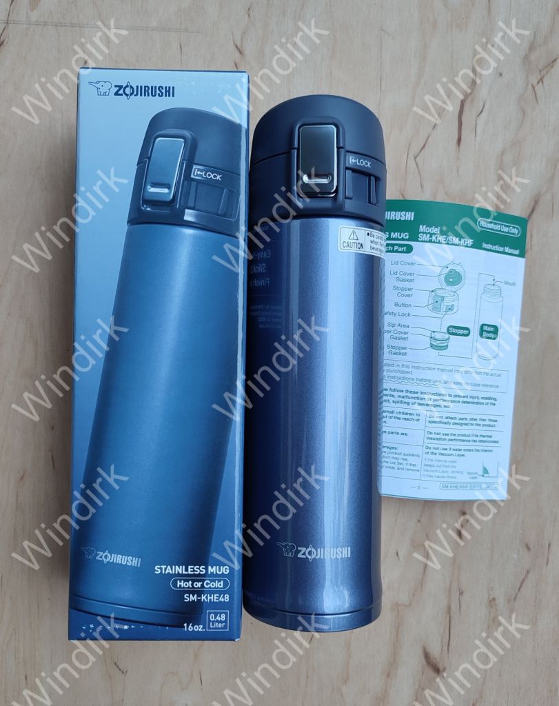 Термокружка Zojirushi SM-KHE48AG 0,48 л - фото фото фото 0