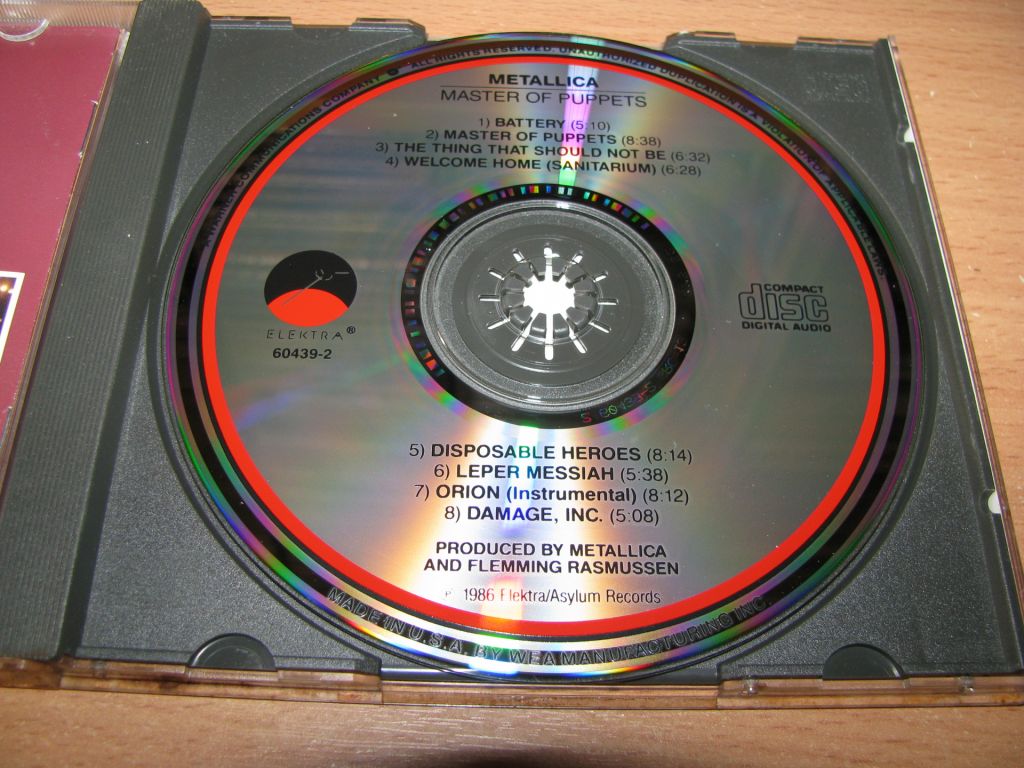 METALLICA - Master Of Puppets       (1986 Elektra/Asylum ARC USA) - фото фото фото 2