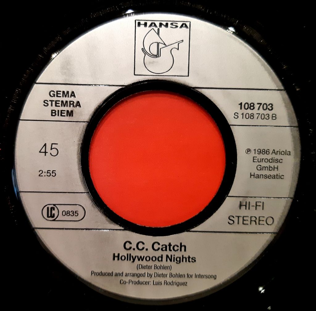 C.C. Catch - Heaven And Hell - 1986.  (EP). 7. Vinyl. Пластинка. Germany - фото фото фото 3