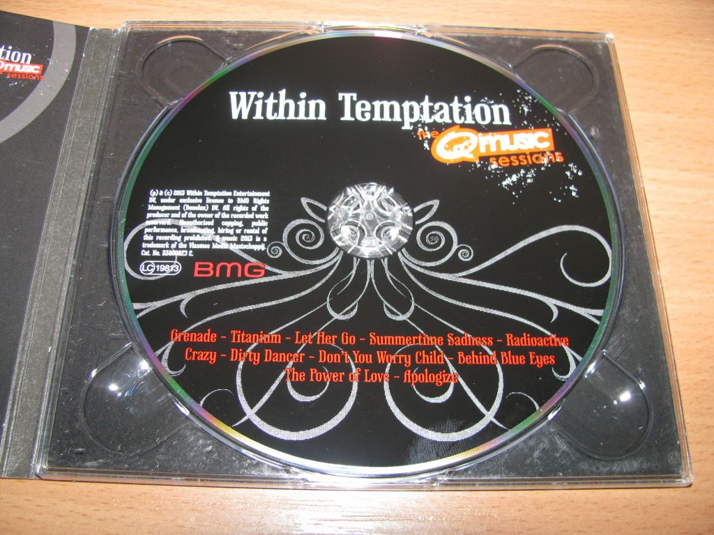 WITHIN TEMPTATION - The Q-Music Sessions    (2013 BMG DIGI) - фото фото фото 3