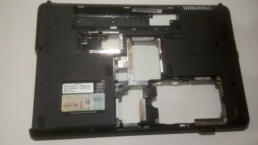 Поддон Корпуса ноутбука HP Compaq Presario CQ-61 КОРЫТО - фото фото фото 3