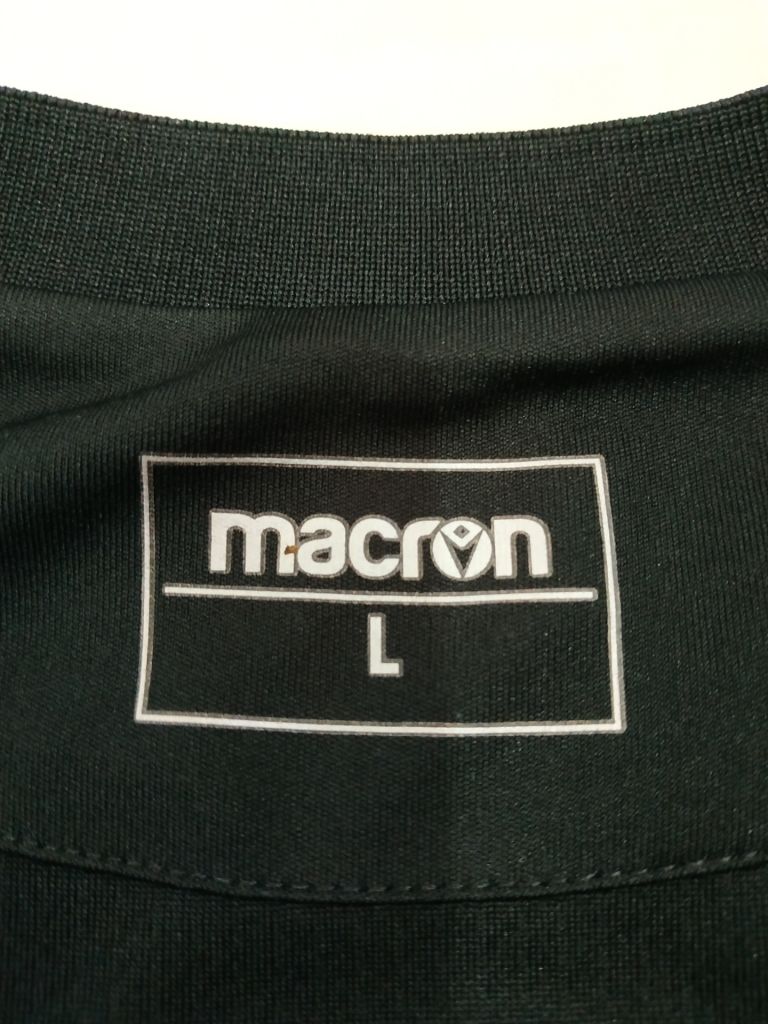 Футболка арбітра чоловіча чорна MACRON p-p L - фото фото фото 7