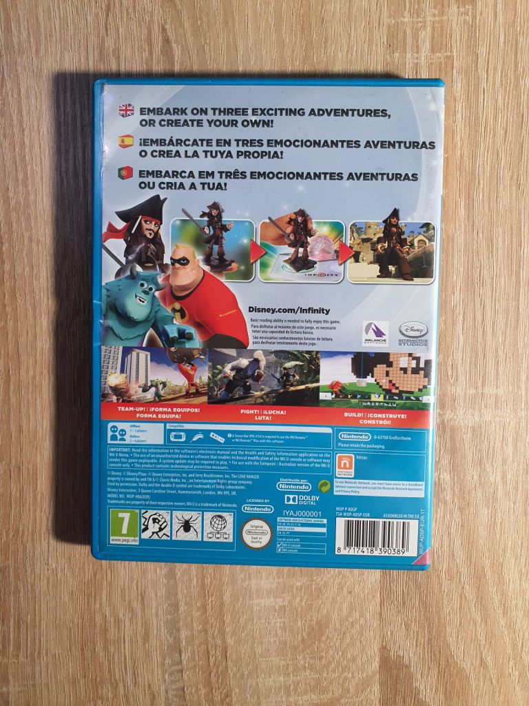 Диск Wii u Infinity - фото фото фото 2