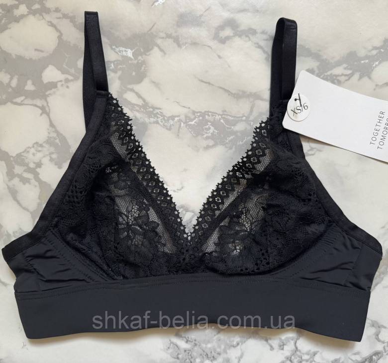 Бюстгальтер бралетт XS 65В 70А Hunkemoller  мягкий - фото фото фото 6