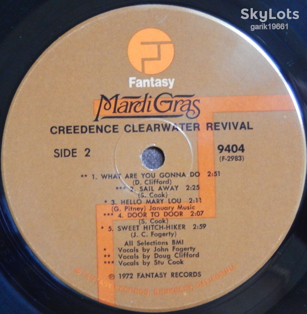 Creedence Clearwater Revival – Mardi Gras  (Fantasy – 9404, US) EX+/EX+ - фото фото фото 3