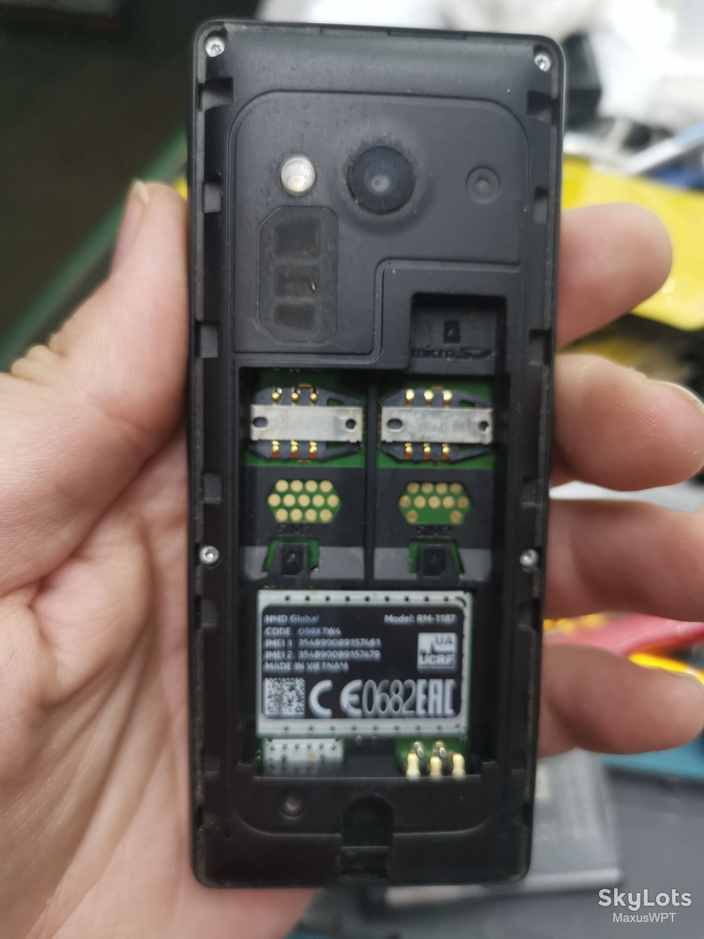 #770 Sklad Nokia 216 RM 1187 gray - фото фото фото 1