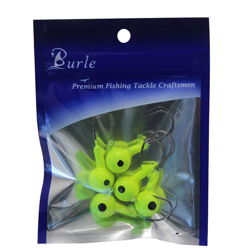 Джиг-головка Burle Strike-Bar 2.5g Yellow    (5pcs) - фото фото фото 1