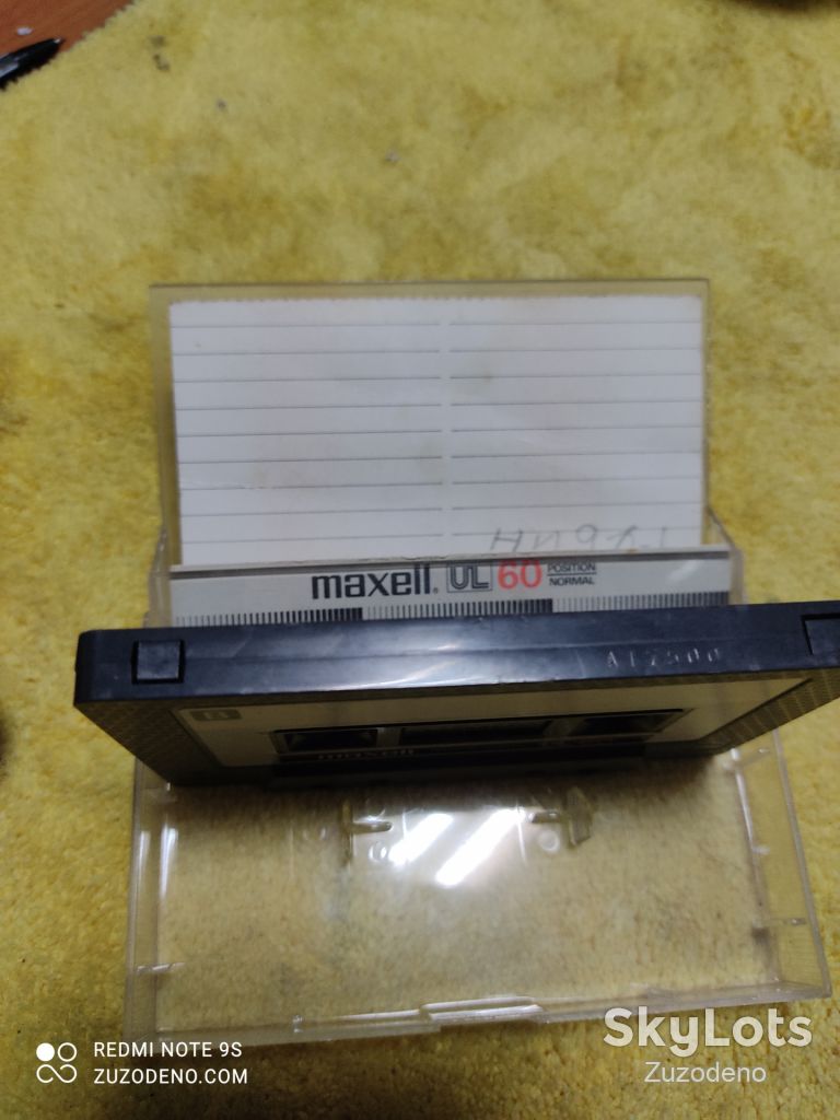 Б/У Аудио кассета MAXELL UL 60 - фото фото фото 2