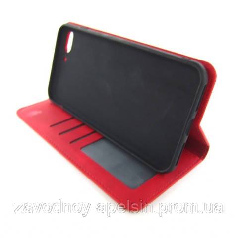 Чехол книжка iPhone 7 8 plus Premium Case (красный) - фото фото фото 1
