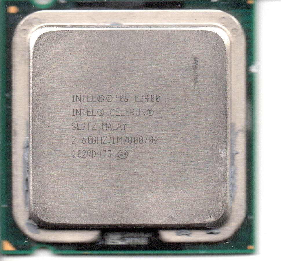Процесор Intel Celeron E3400 2x2.6 GHz LGA775 - фото фото фото 0
