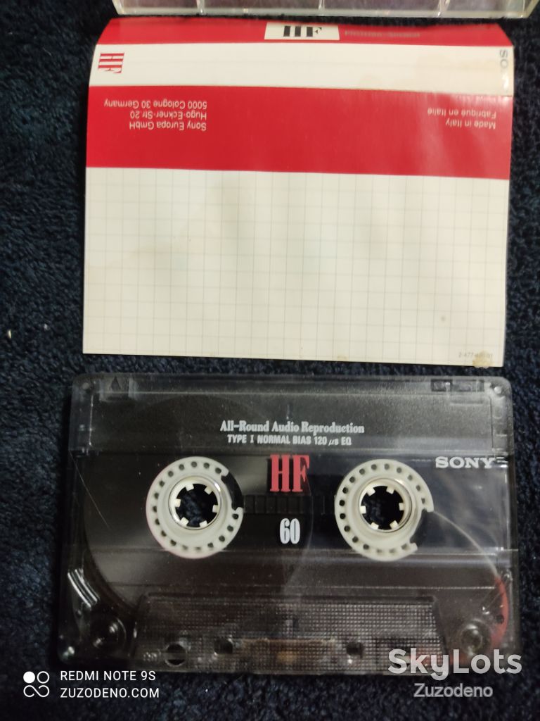 Б/У Аудио кассета SONY  HF90 - фото фото фото 2