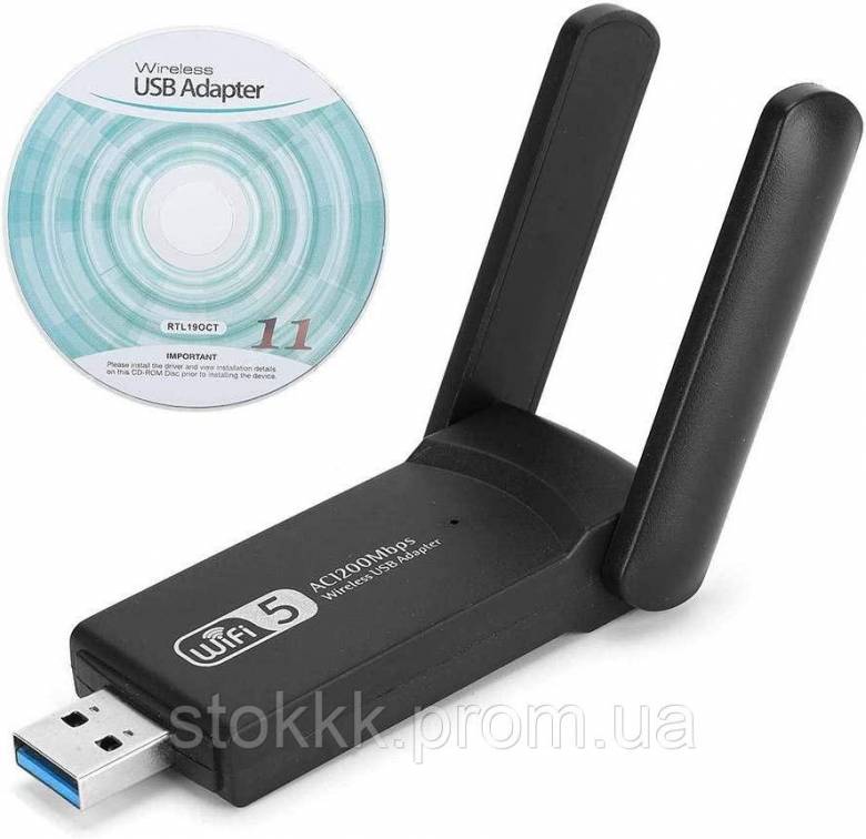 Беспроводной USB 3.0 WiFi-адаптер ASHATA до 300 МБ Уценка - фото фото фото 6