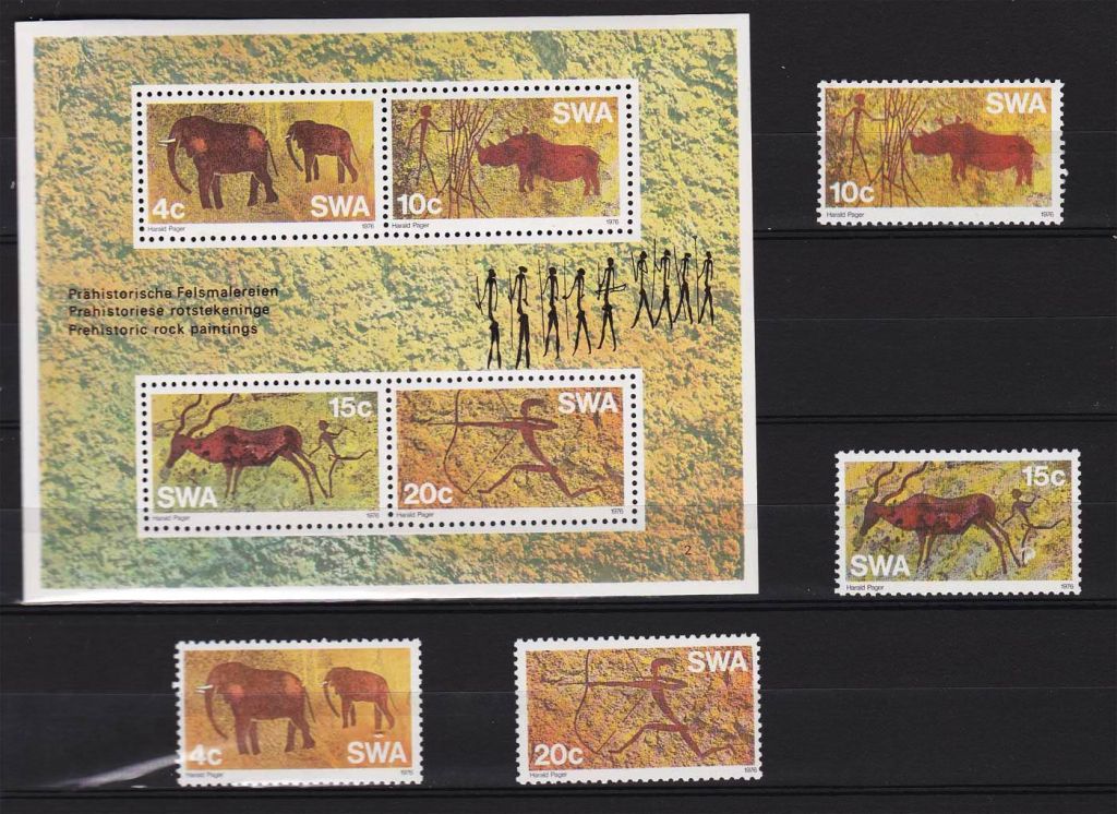 Фауна . Ю-З Африка  / SWA 1976 г MNH - - фото фото фото 0