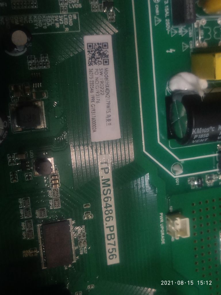 MAIN BOARD TP.MS6486.PB756 HISENSE 40N2179PW - фото фото фото 1