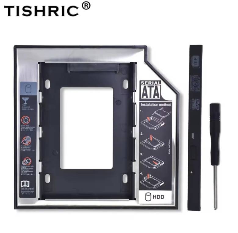 Кишеня для HDD SATA 12.7 mm Caddy другий диск замість приводу OptiBuy - фото фото фото 0