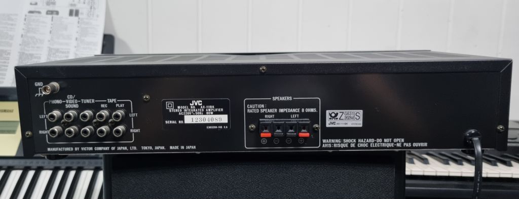 Підсилювач JVC AX-111BK - фото фото фото 3