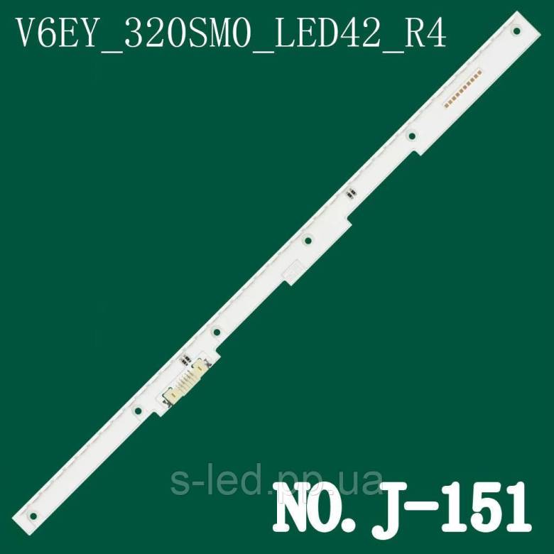 LED підсвітка V6EY_320SM0_LED42_R4 V6EY-320SM0-LED42-R4 S_K5.5/6.2K_32_SFL70_42LED_REV3.0_170619 AOT - фото фото фото 0