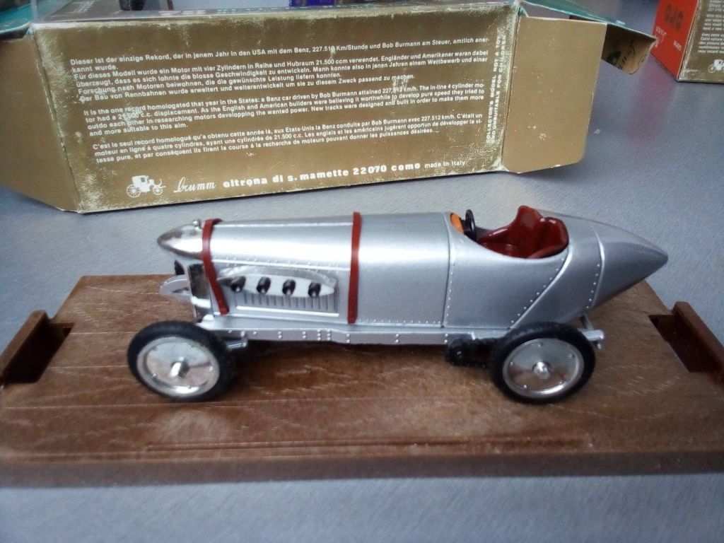 Brumm 1:43 Blitzen Benz HP 220 record 1911 - фото фото фото 1